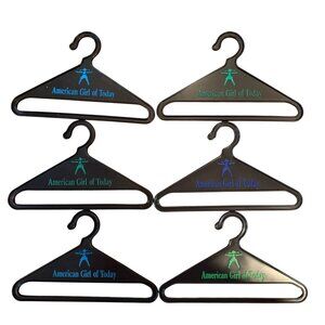 American Girl Of Today Doll Clothes Hangers Set Of 6 With Mini Grin Pins Accesso